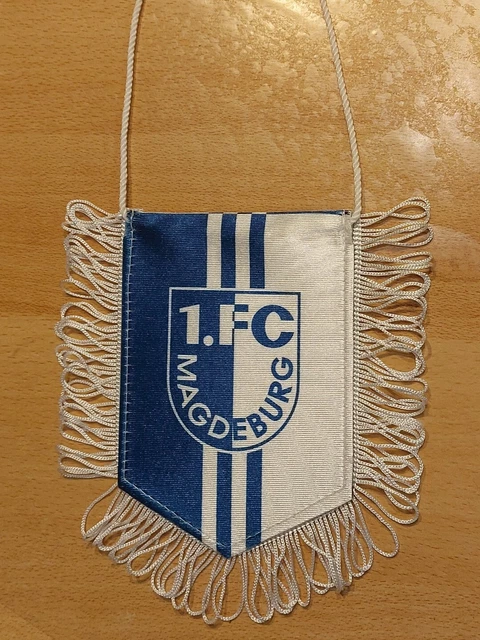 neuer  Miniwimpel / Autowimpel  FC Magdeburg  ca. 16 × 15 cm  2. Liga