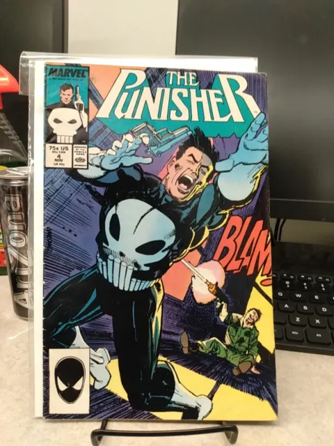 The Punisher #4 1987 marvel Comic Book