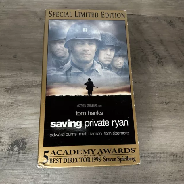 Saving Private Ryan (VHS, 2000, 2-Tape Set, Special Limited Edition)