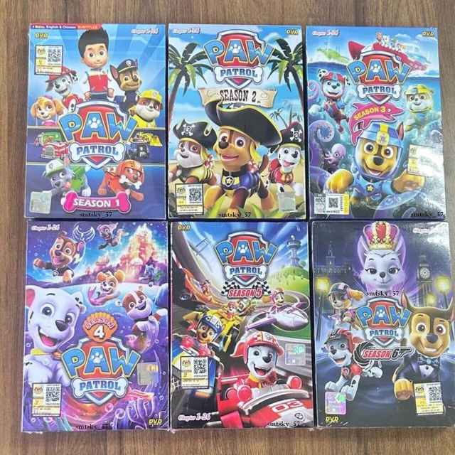 PAW PATROL Complete Series Season 1-6.END English Audio Dub DVD Anime Brand New