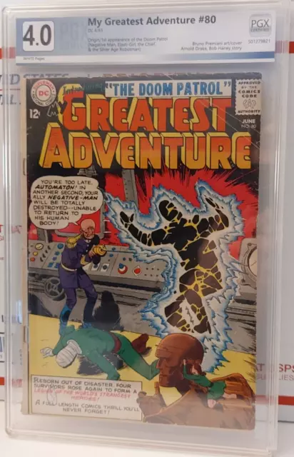 My Greatest Adventure #80 - 1st App of Doom Patrol - Grade 4.0 - 1963
