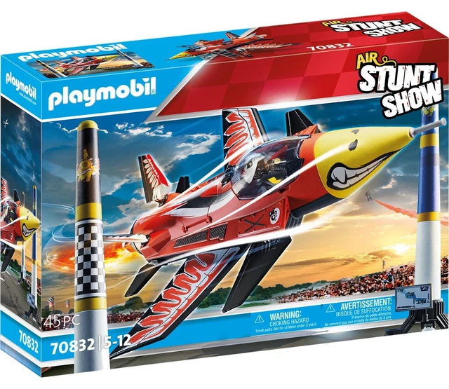 PLAYMOBIL 70832 AIR Stuntshow Düsen-Jet Eagle Speed Stunt-Avion Jouet ...