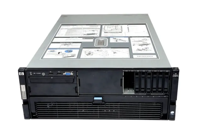 Server HP ProLiant DL580 G5 Xeon E7320 4x 2,40GHz 32GB Smart Array P400 *DFS-21*