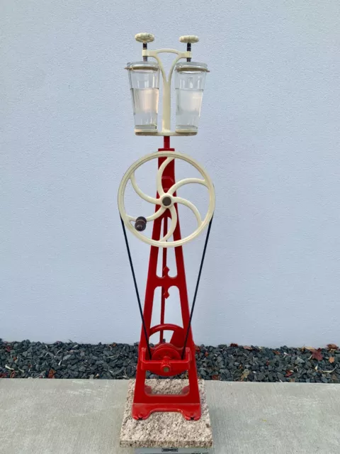 Antique Imperial Hand Crank Cocktail Shaker (Fully Restored) (Crawley's)