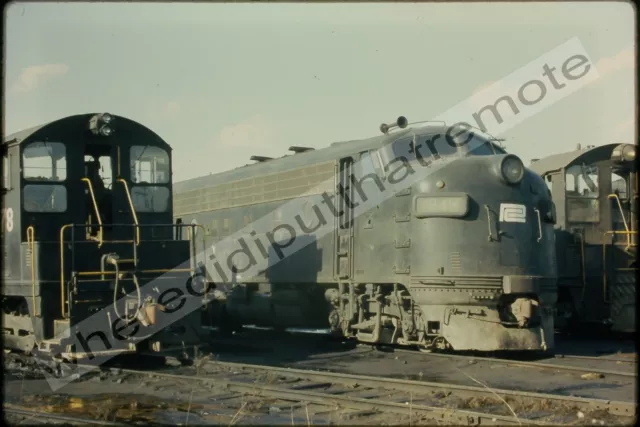 Original Slide Penn Central PC 1848 EMD F7A 59th St. Chicago 3-5-74