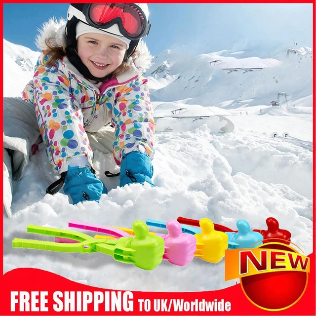 Heart Snowball Cip Rabbit Clip Toy Snow Ball Mold for Children for Outdoor Sport