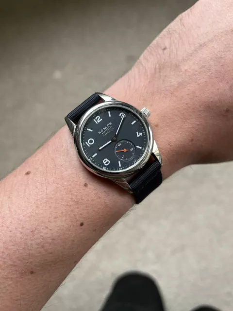NOMOS CLUB NEOMATIK 37mm Atlantik Atlantic Blue 741 1 150.00 PicClick UK