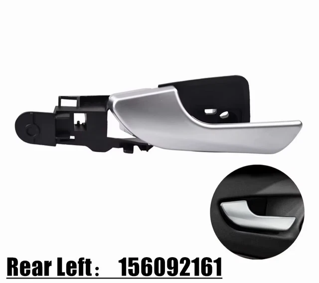 2X Maniglia Interna Posteriore Destra E Sinistra Per Alfa Romeo Giulietta 940 Cromata - Foto 4