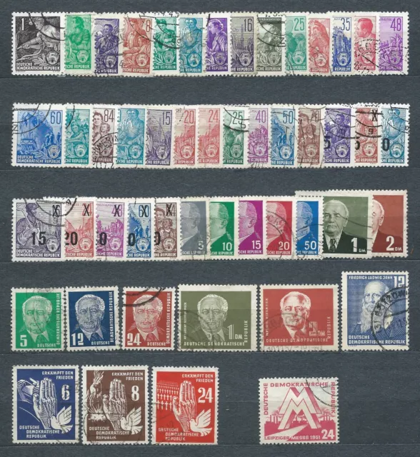 Lot Nº 2 - Ddr / Allemagne Est - Timbres Obl. / Used