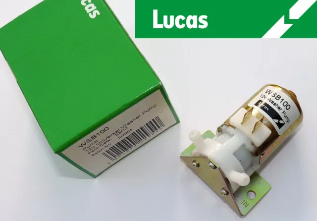 Lucas WSB100 Oldtimer 12 Volt elektrische Scheibenwaschpumpe, GWW125