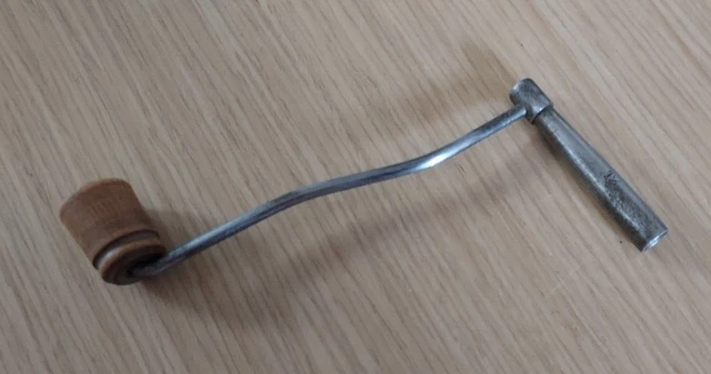 Clé Manivelle Comtoise N°13 Carré 5mm - Fabriquée En France Artisanale