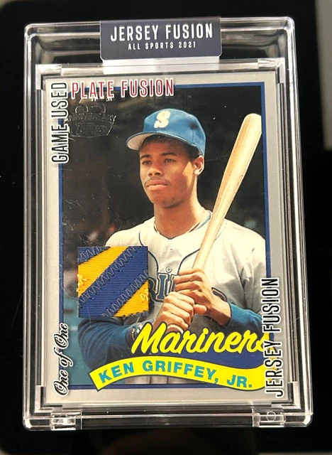 Ken Griffey JR BELLINGHAM MARINERS 1987 Patch Worn 1/1 #15 Ken Griffey JR BELLINGHAM MARINERS 1987 Patch Worn 1/1 #15