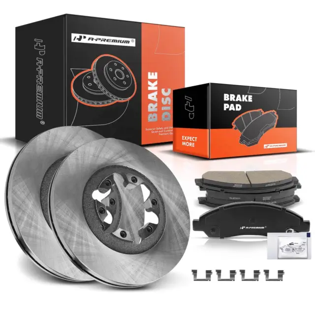 Brake Rotors & Brake Pads Front for Chevy 004-08 Colorado GMC Canyon Isuzu i-280