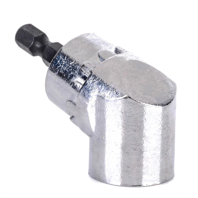 Tournevis D’Angle 1/4" Avec 10 Embouts – Clé Coudée Pour Espaces Étroits & Difficiles D’Accès