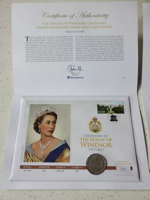 2 X Westminster Coins. Queen Elizabeth II And Duke Of Edinburgh