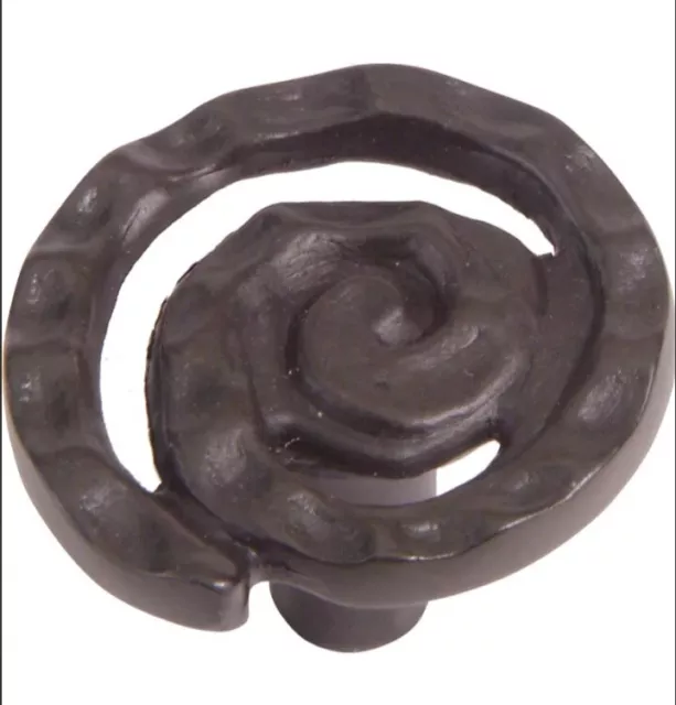 Boutons d'armoire Atlas tire poignées rouleau en spirale bronze vieilli ÉNORMES ÉCONOMIES DE VOLUME ! 3