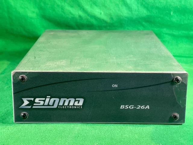 Sigma STS BSG-26A  REFERENCE COMPOSITE BLACK SIGNAL GENERATOR