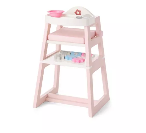 American Girl BITTY BABY Convertible High Chair & Play Table for 15" Doll NEW BB American Girl BITTY BABY Convertible High Chair & Play Table for 15" Doll NEW BB