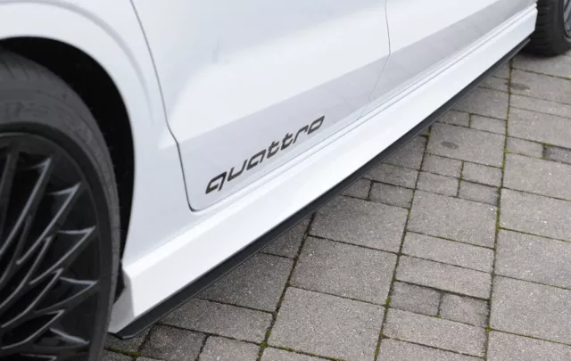 Rieger CUP Seitenschweller SET für Audi A3 S3 8V Cabrio Schweller Leisten Skirts