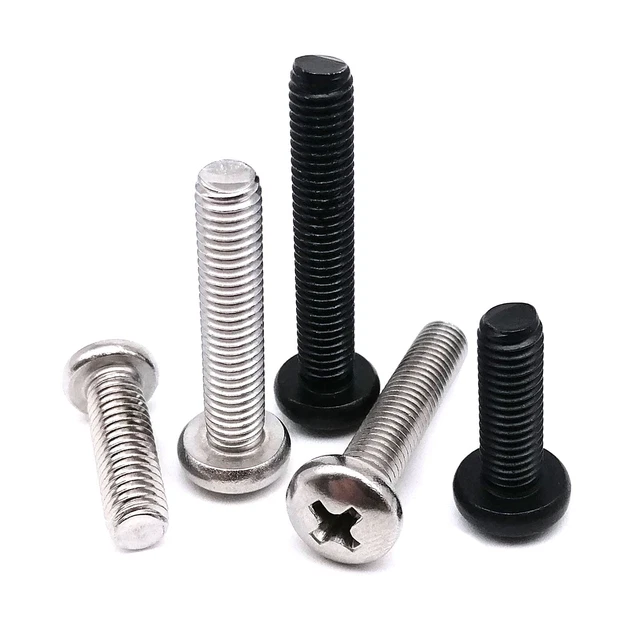 3mm M3 PHILLIPS PAN HEAD MACHINE SCREWS BOLTS A2 STAINLESS STEEL DIN 7985 H