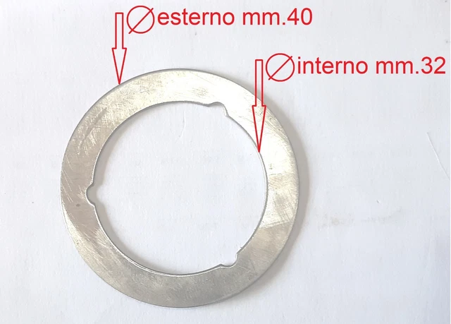 Spessore per Gabbia Biella Ducati monocilindrico.