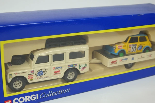 CORGI 60006 SERIES Land Rover & Safari Austin Rover Mini Set, Boxed £42 ...