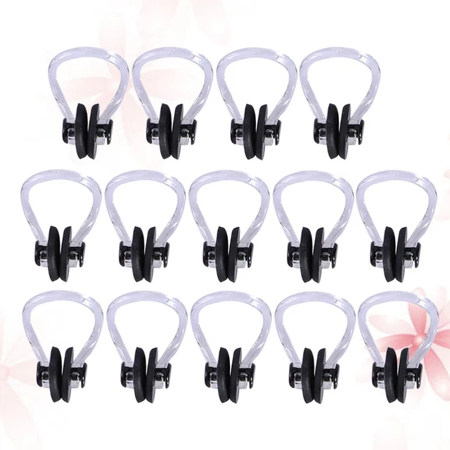 14 Pcs Nose Plugs For Swimming Adults Kids Outdoor Anti Choking Water