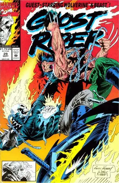 Ghost Rider #29 Volume 2 Marvel Comics September Sept 1992 (VFNM or Better)