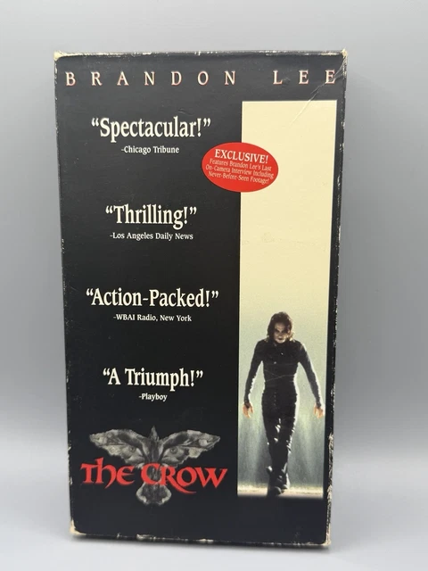 THE CROW VHS 1994 Brandon Lee Cult Classic Horror Action £7.20 ...