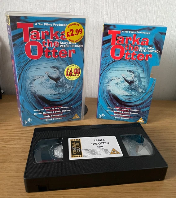 TARKA THE OTTER - VHS / Video Tape - Cult Classic Film 1998 £2.50