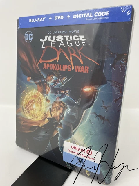 JUSTICE LEAGUE DARK: Apokolips War Steelbook (Blu-Ray/DVD) SAME