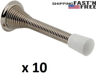 10 Pack  Door Spring Stopper with Bumper Rubber Tip Stopper