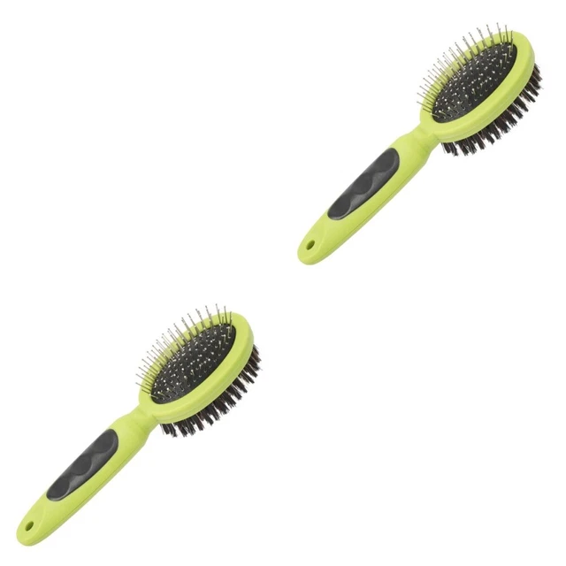 2x Kätzchen Bad Pinsel Katze Haar Kamm Pet Massage Kamm Katze Pfote Kamm