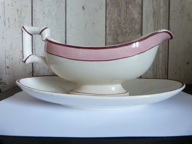 ancienne saucière Digoin Sarreguemines