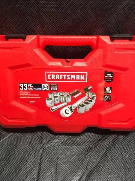 craftsman mechanics tool set 33 piece