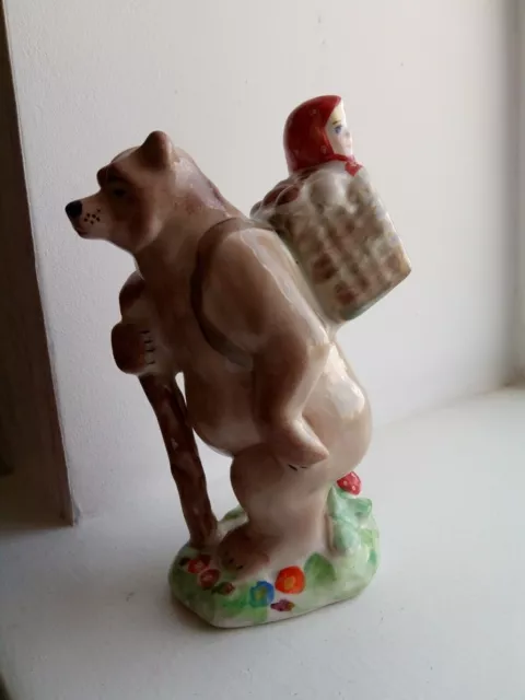 Figurine Macha Hiver Macha et l'ours Bully 6 cm
