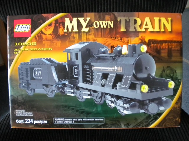 LEGO MY OWN Train Steam Locomotive 10205 NEW & ORIGINAL PACKAGING ...