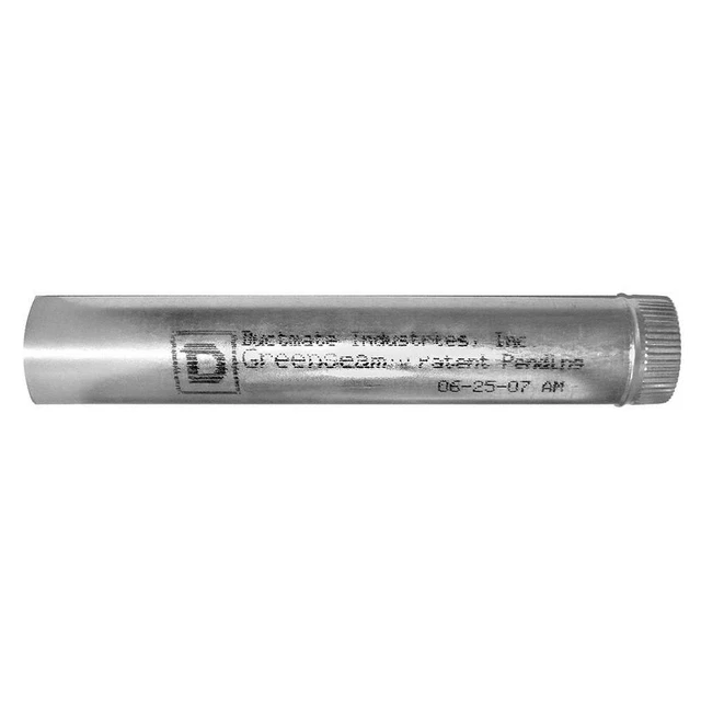 GREENSEAM GR60SPBGP5GA26 Snap Lock Pipe,5" Duct Size,PK5