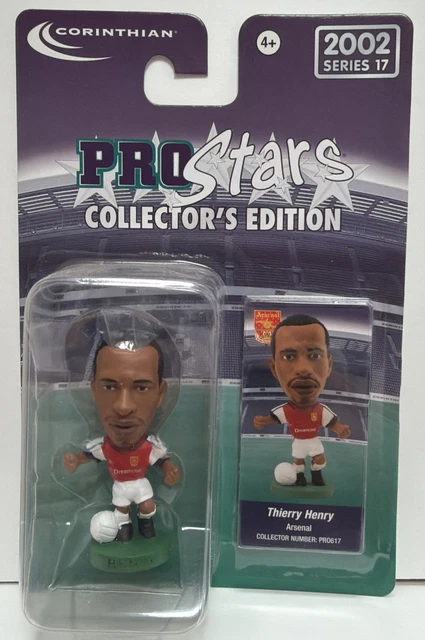 THIERRY HENRY ARSENAL Corinthian Prostars Series 17 2002 football