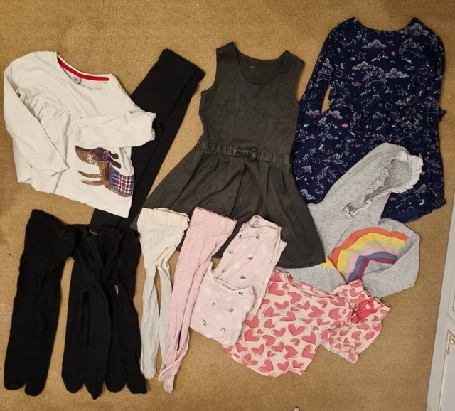Girls Cheap Clothes Bundle PJs Cath KIDSTON 4-5 5-6 Tights Dress