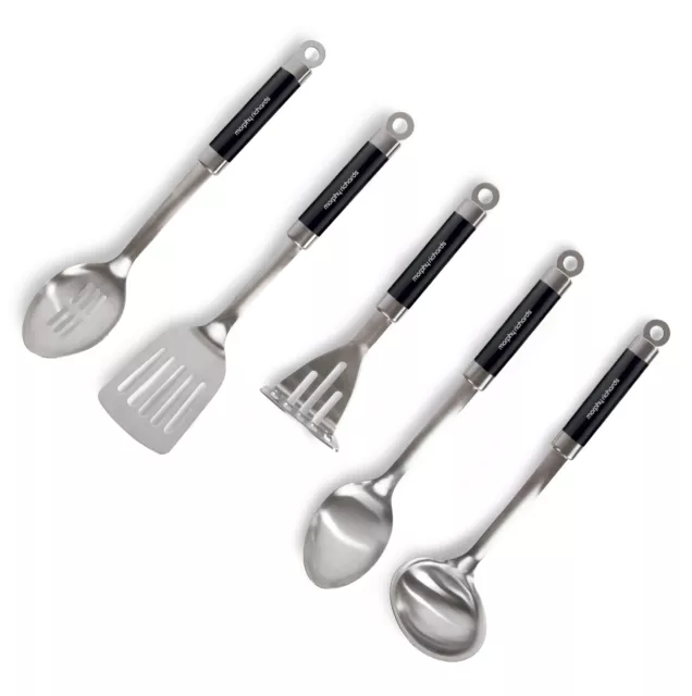 Morphy Richards 5 Piece Stainless Steel Tool Set  46820 Accents in Black 2