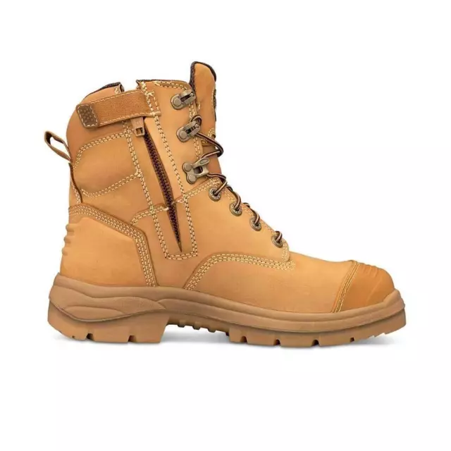 Oliver AT 55-332Z 150MM Zip Sided Safety Steel Toe Work Boots - Mens Safety Work