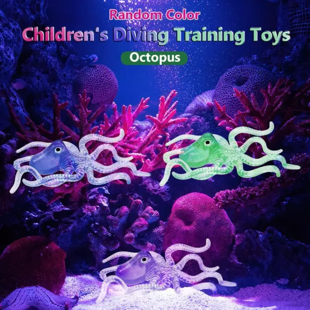 Diving Toy Swimming Pool Underwater Octopus Shape Kids Training Water Games Gift