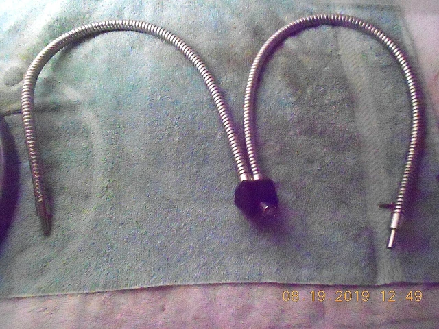 Fiber optic goose neck cable SS with Cuda illuminator