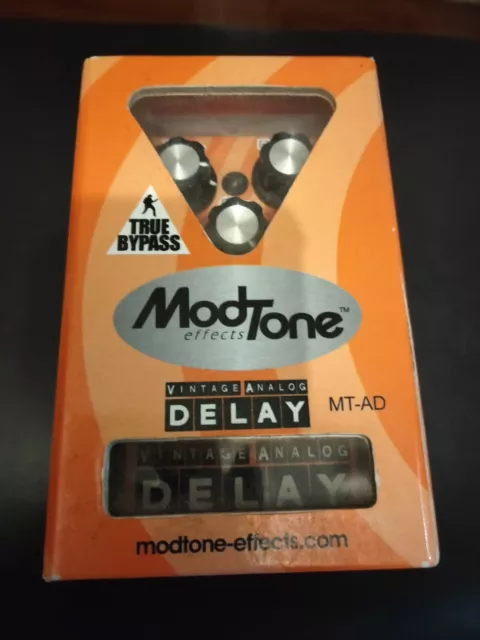 Modtone Mt-Ad Vintage Analog Delay Guitar Effects Pedal