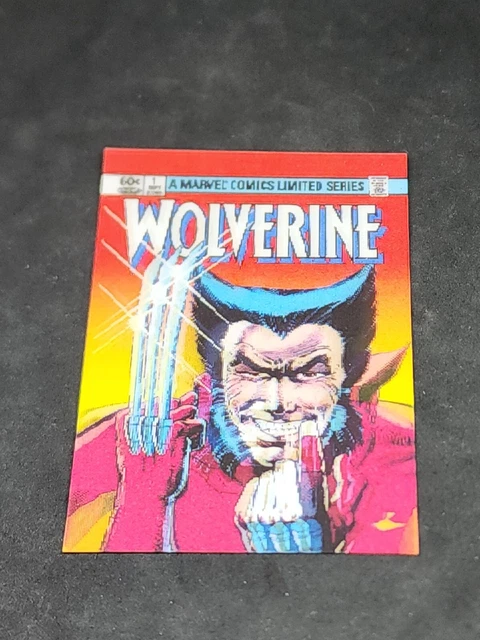 Wolverine 3D Covers 2015 Marvel 3D Upper Deck Lenticular insert Card No. 3d-17