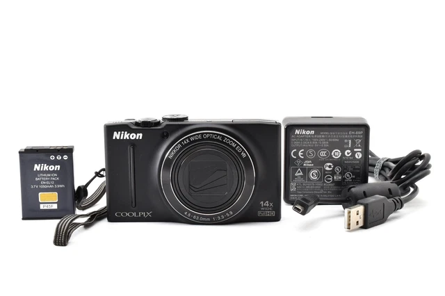 ニコン Nikon COOLPIX S8200 14x ブラック 黒 NIKON COOLPIX S8200 16.1MP 14x Compact Digital Camera Black