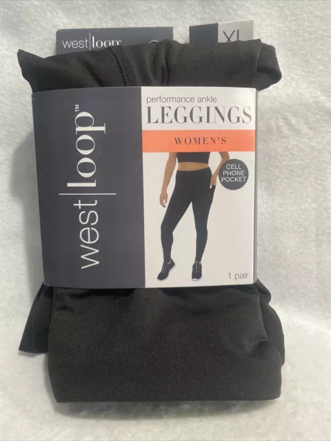 WEST LOOP WOMEN'S Stretch Denim Leggings - BLACK - *CHOOSE SIZE