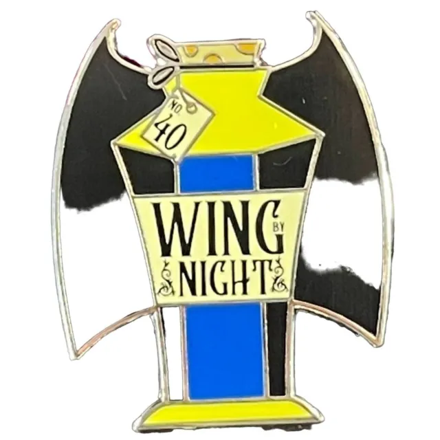 Disney Pin Vials Villain Trading Pin Badge No.40 Brooch Wing Night Lapel Pin