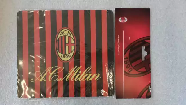 7335/9 NEMESI AC Milan Maus Pad Offizielle Symbol Rot Schwarz Rechteckig